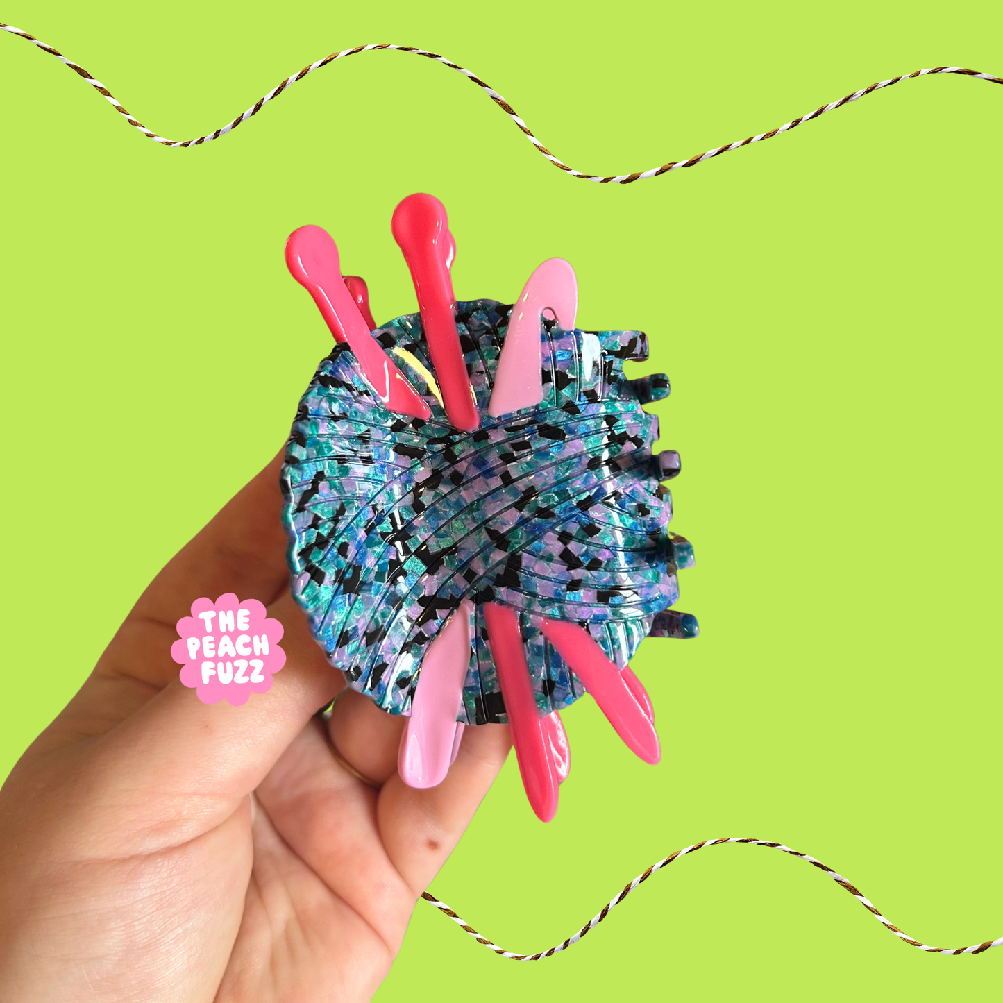 The Peach Fuzz - Claw Clip