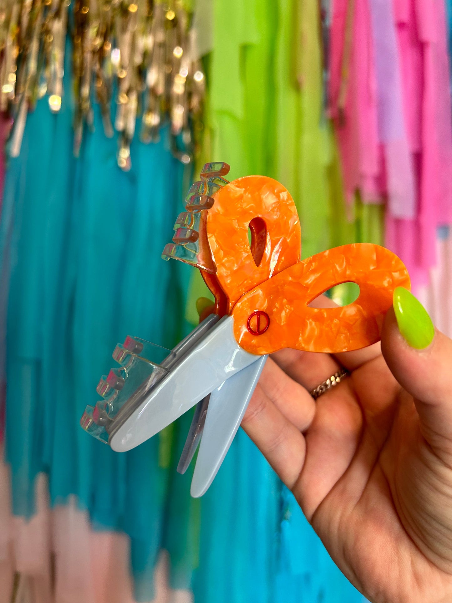 The Peach Fuzz - Claw Clip